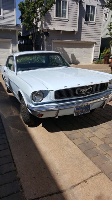 1966 Blue Ford Mustang Coupe