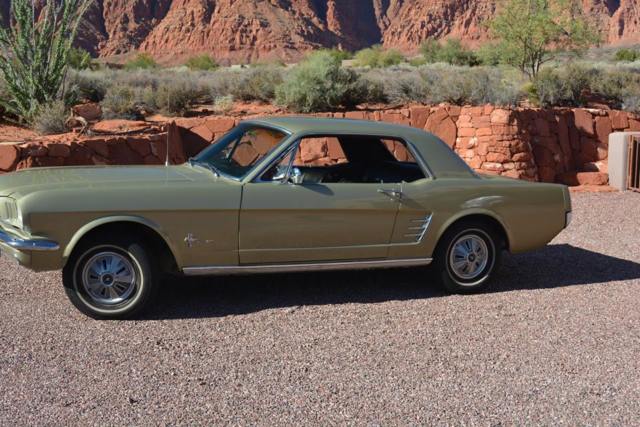 1966 Green Ford Mustang Coupe