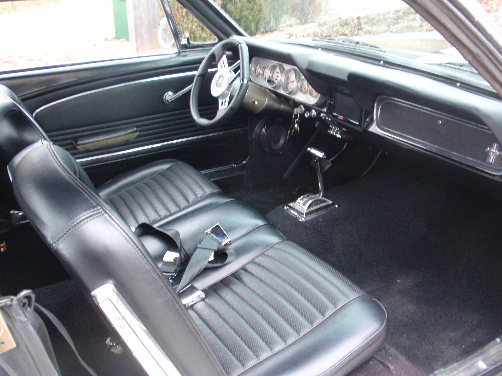 1966 Gray/Black Ford Mustang Coupe