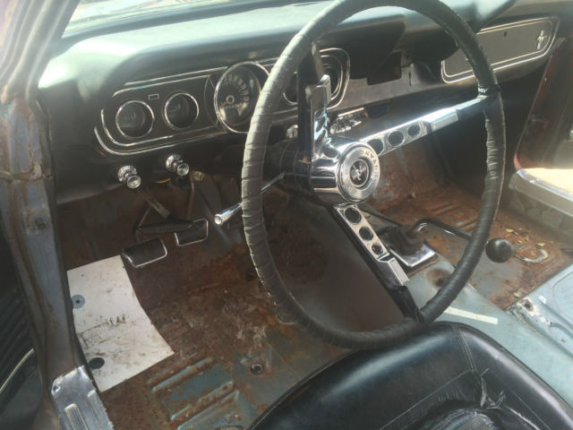 1966 Burgundy Ford Mustang Coupe