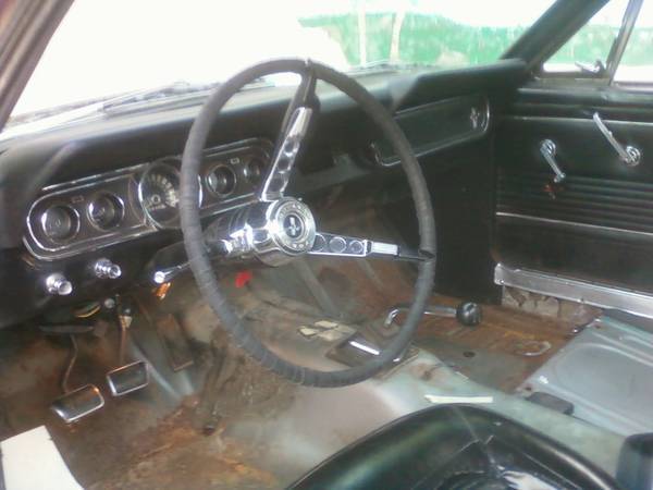 1966 Burgundy Ford Mustang Coupe