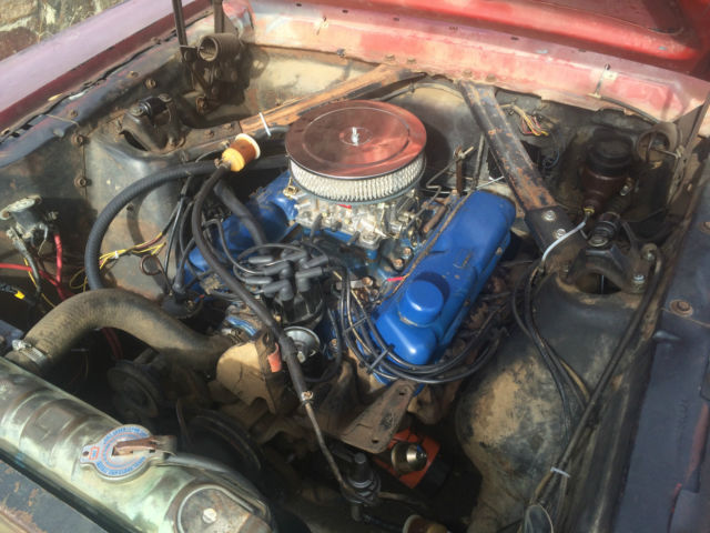 1966 Burgundy Ford Mustang Coupe