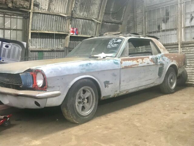 1966 Blue Ford Mustang Coupe