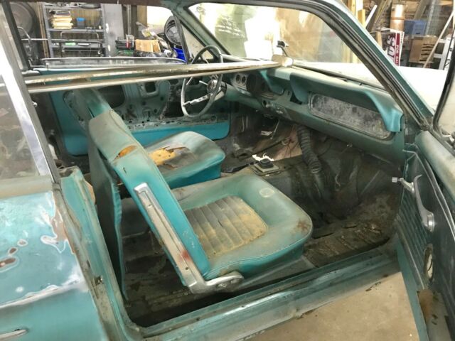 1966 Blue Ford Mustang Coupe