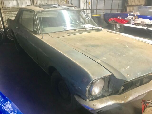 1966 Blue Ford Mustang Coupe