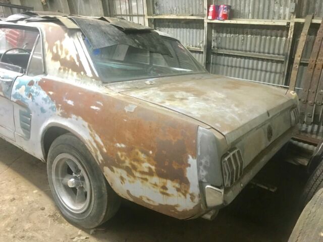 1966 Blue Ford Mustang Coupe