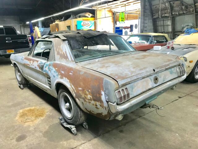 1966 Blue Ford Mustang Coupe
