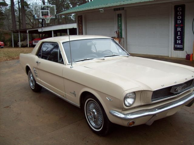 1966 Tan Ford Mustang Coupe