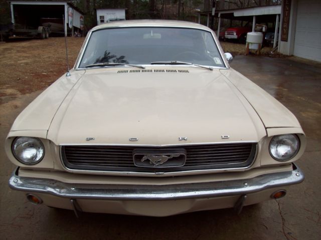 1966 Tan Ford Mustang Coupe