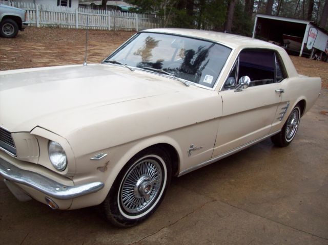 1966 Tan Ford Mustang Coupe
