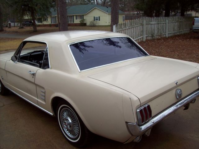 1966 Tan Ford Mustang Coupe