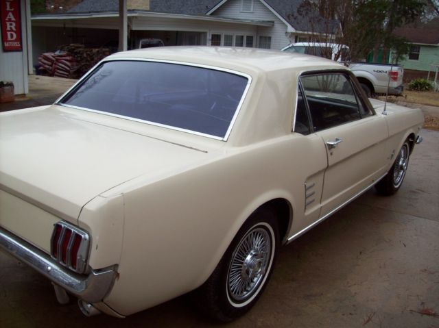 1966 Tan Ford Mustang Coupe