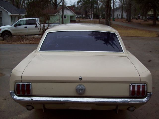 1966 Tan Ford Mustang Coupe