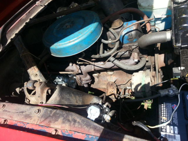 1966 Red Ford Mustang Coupe