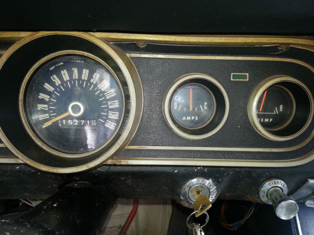 1966 Red Ford Mustang Coupe