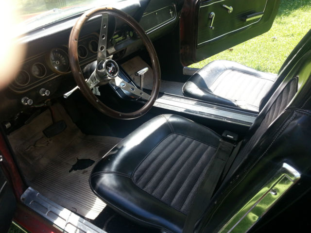 1966 Red Ford Mustang Coupe