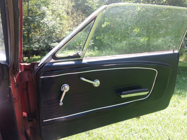 1966 Red Ford Mustang Coupe