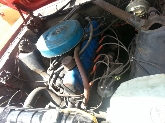 1966 Red Ford Mustang Coupe