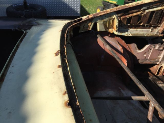 1966 White Ford Mustang