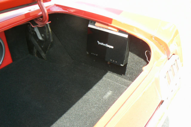 1966 Red Ford Mustang coupe