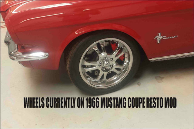 1966 Red Ford Mustang coupe