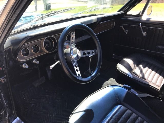 1966 White Ford Mustang Coupe