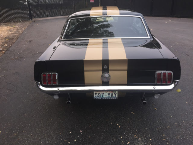 1966 Black & Gold Ford Mustang Coupe