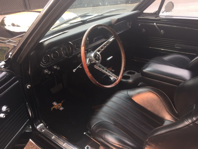 1966 Black & Gold Ford Mustang Coupe