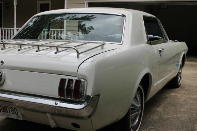 1966 Lincoln Pearl White Ford Mustang Coupe