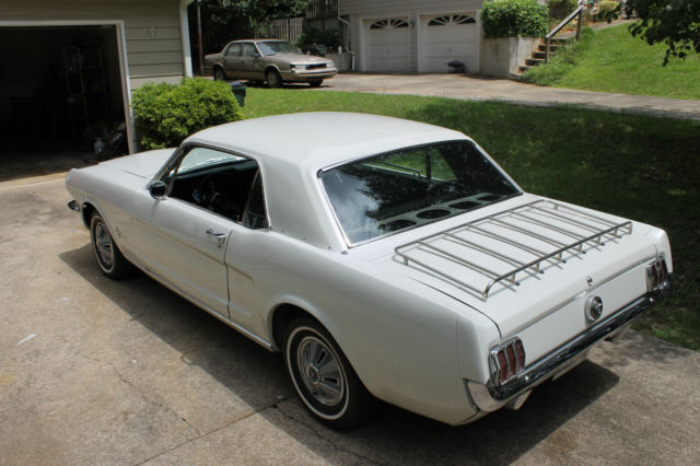 1966 Lincoln Pearl White Ford Mustang Coupe