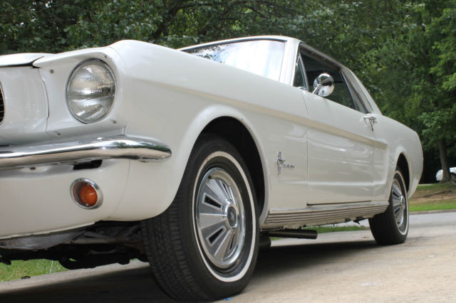 1966 Lincoln Pearl White Ford Mustang Coupe