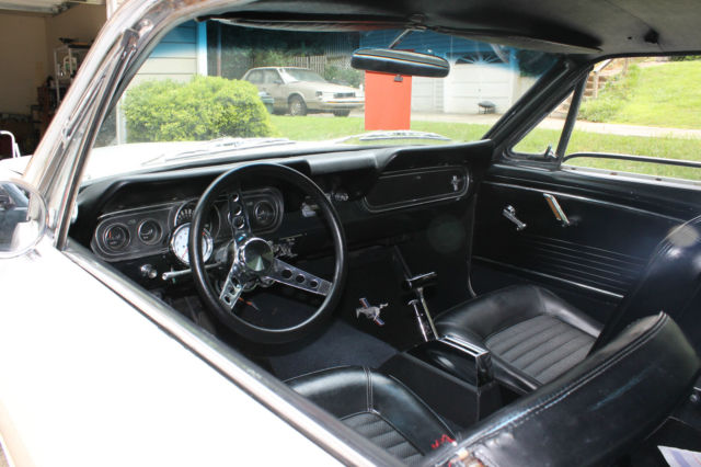1966 Lincoln Pearl White Ford Mustang Coupe