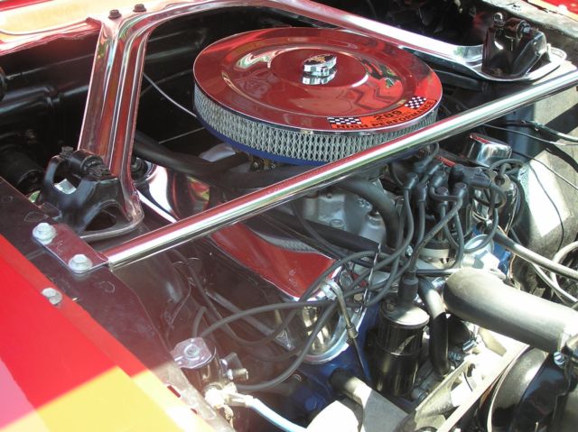 1966 Red Ford Mustang Coupe