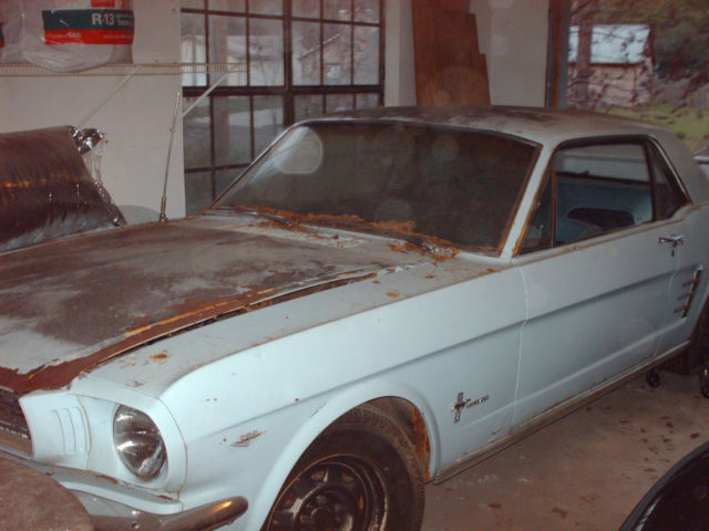 1966 Blue Ford Mustang Coupe