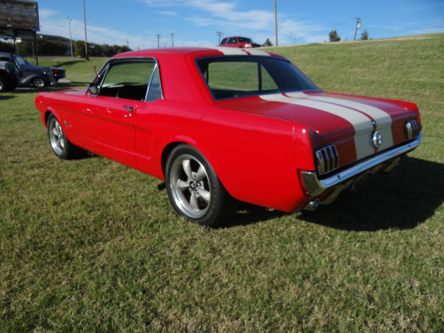 1966 Red Ford Mustang Coupe