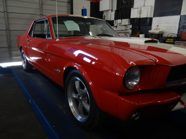 1966 Red Ford Mustang Coupe