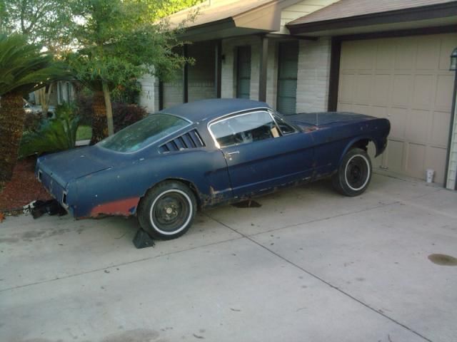 1966 Red Ford Mustang Fastback