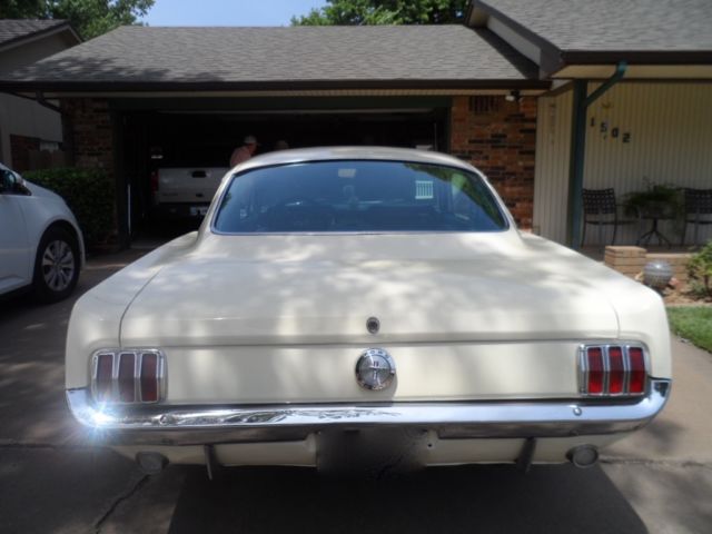 1966 White Ford Mustang Fastback