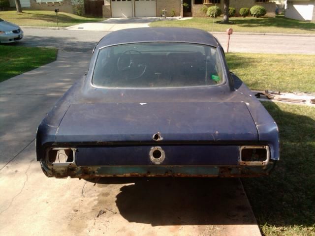 1966 Red Ford Mustang Fastback