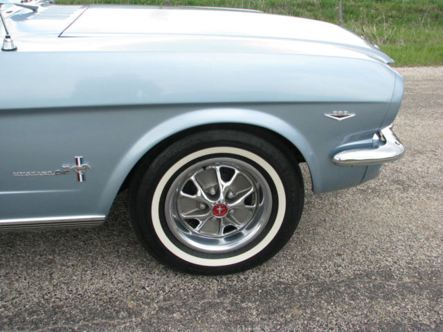 1966 Blue Ford Mustang