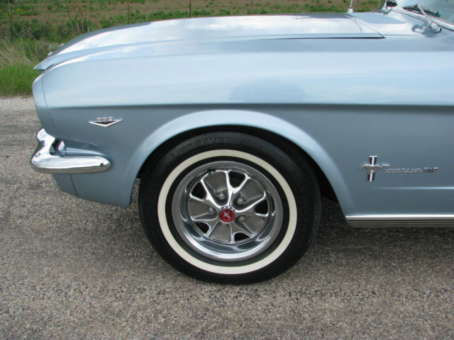 1966 Blue Ford Mustang