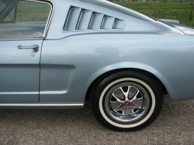 1966 Blue Ford Mustang