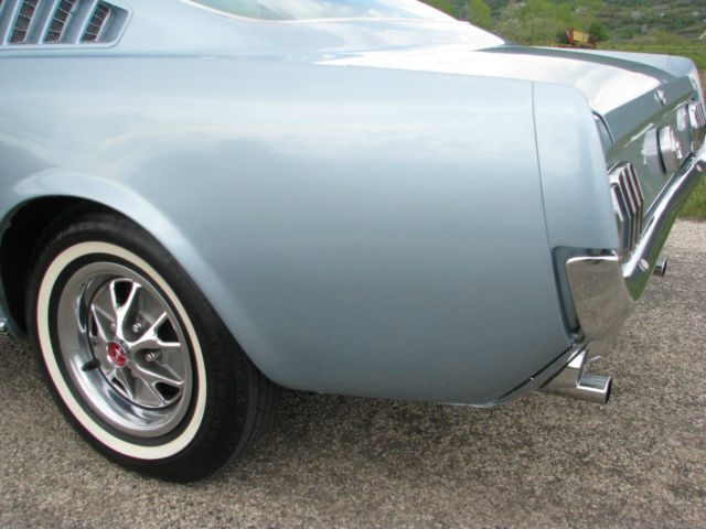 1966 Blue Ford Mustang