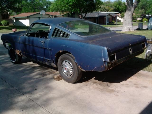1966 Red Ford Mustang Fastback