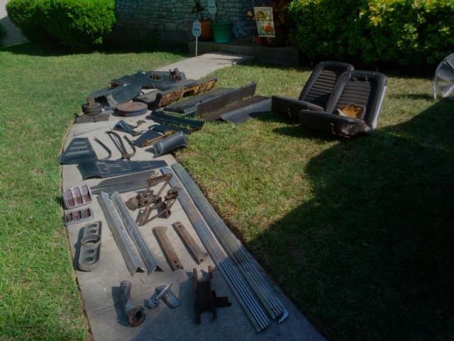 1966 Red Ford Mustang Fastback