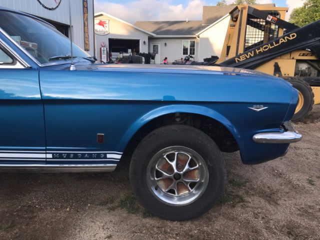 1966 Acapulco Blue Ford Mustang