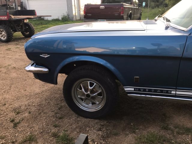 1966 Acapulco Blue Ford Mustang