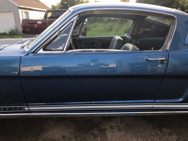 1966 Acapulco Blue Ford Mustang