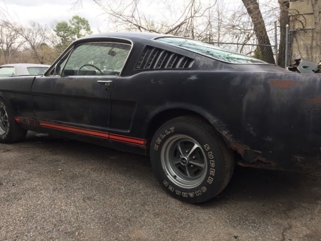 1966 Black Ford Mustang