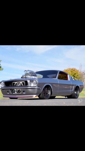 1966 Silver Ford Mustang Fastback
